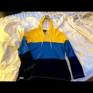 Ralph Lauren pullover with strings and hoodie